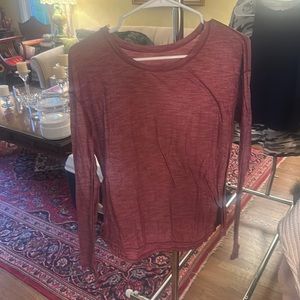 Lulu lemon causal long sleeve workout top